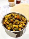Sag Chana